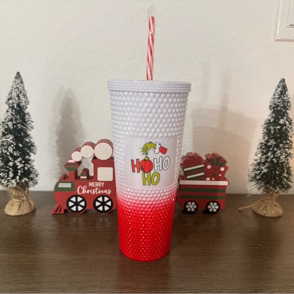 The Grinch Holiday® Tumbler with Straw 24 oz - Picture 1 of 4